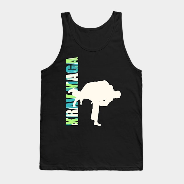 Krav Maga, Israeli Martial Art Tank Top by GreenOptix